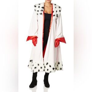 Disney Villain Cruella DeVille Halloween Costume - one size